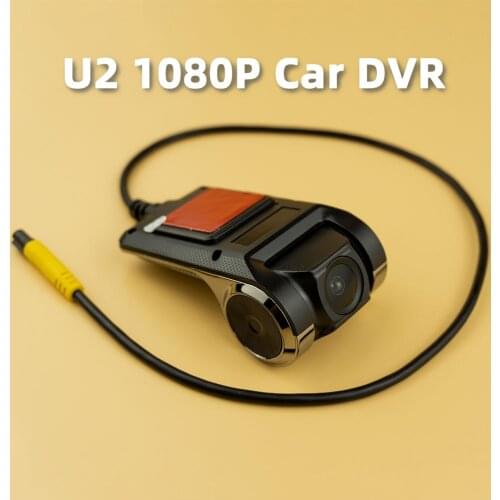 U2 Full HD 1080P Mini Car DVR Camera 150 Degree Wide Angle Lens WiFi ADAS Dashcam Auto Video Recorder G-Sensor Dash SD USB