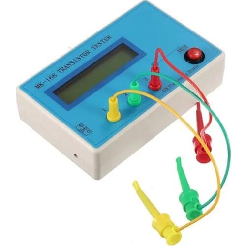 MK-168 Transistor Tester Diode Triode ESR RLC LCR Meter NPN PNP MOS