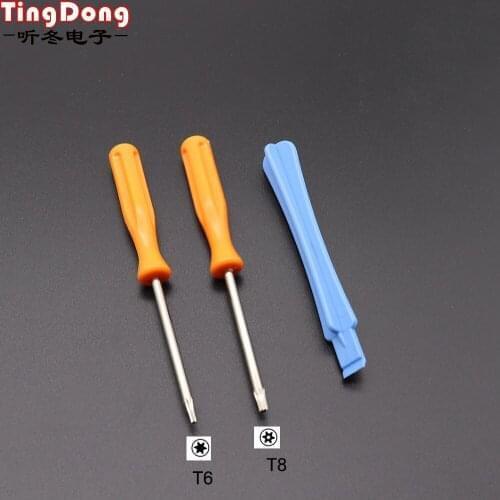 Opening Kit T6 T8 Screwdriver for XBOX one Controller XBOX 360 Controller T8H T6 Set Tool for Xbox One Elite con