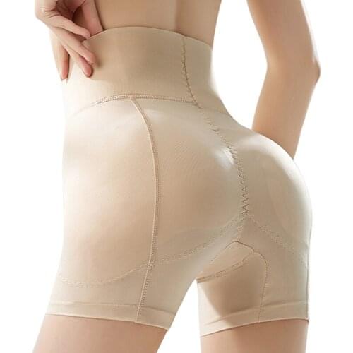Womens Sexy High Waist Panties Body Shaper Padded Buttocks Butt Lifter Corrective Underwear Tummy Control Slimming Shaper Pant