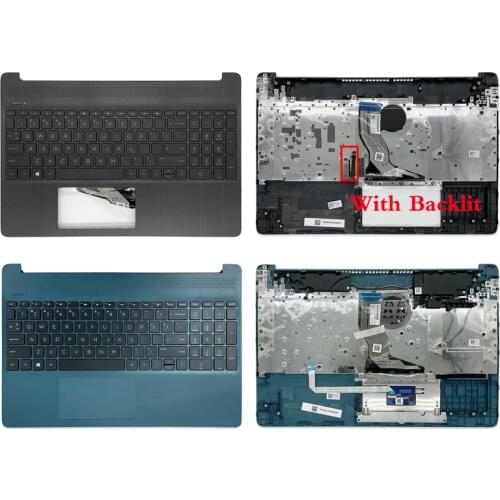 NEW Laptop Upper Case Palmrest with keyboard For HP 15T-DY 15-EF 15S-EQ TPN-Q222 With Backlit/Without Backlit
