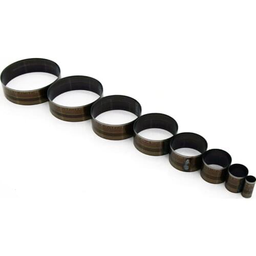 15-65mm Japan Steel Blade circle shaped cutter DIY leather craft round small bell die cutting knife Hand punch tool mould