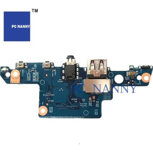 PCNANNY FOR HP ENVY X360 15-AQ M6-AR M6-AQ USB Audio Board Power Button Board 856801-001 test good