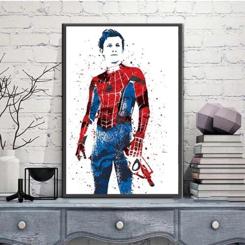 Marvel Watercolor 5D DIY Diamond Painting Disney Mosaic Home Decor Cross Stitch Kits Cuadros Diamond Embroidery Full Drill