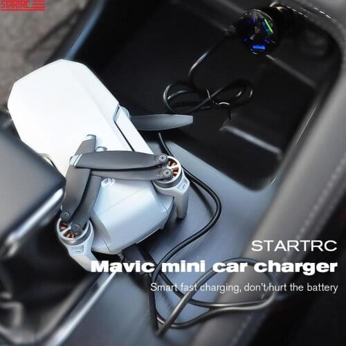 STARTRC Quick Charge 3.0 Car Charger USB Plug Chage Charger Adapter For DJI Mavic Mini Drone Accessories