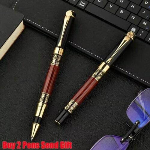 High Quality Full Metal Brand Roller Ballpoint Pen Office Executive Business Men Writing Pen Buy 2 Send Gift