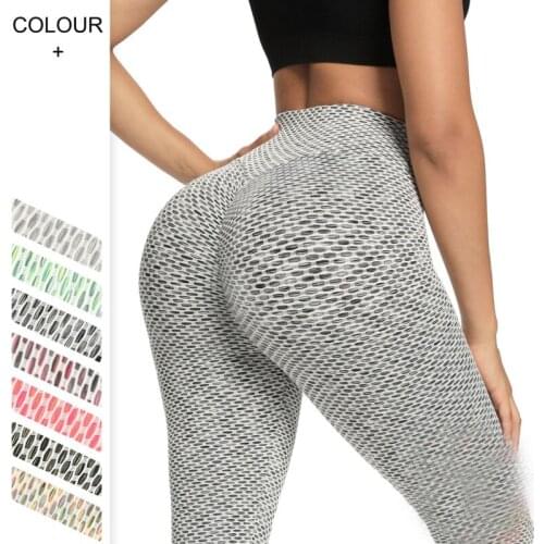 Women Yoga Leggings Ruched Butt Lifting Stretchy Woman Workout Leggins Mujer High Waist Yoga Pant For Gym Clothing Sport Fitness