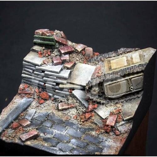 1/35 Resin Model Building Kit Figure Base