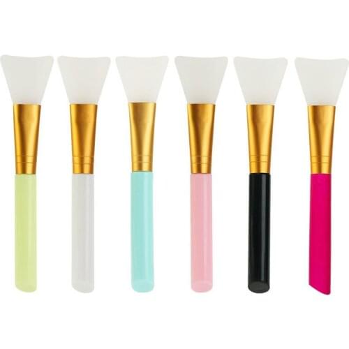 1PCS Silicone Facial Mask Brush DIY face mask Beauty Facial Foundation Soft Silicone Brushes Skin Care Tools