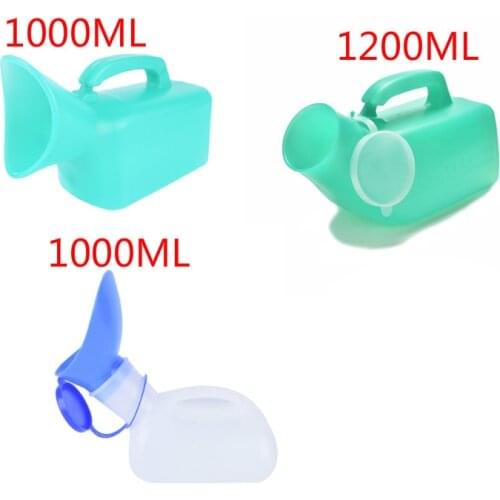 1000ML 1200ML Male Female Women Urinal Outdoor Travel Camping Portable Female Urinal Soft Silicone Urination Device Stand Up Pee