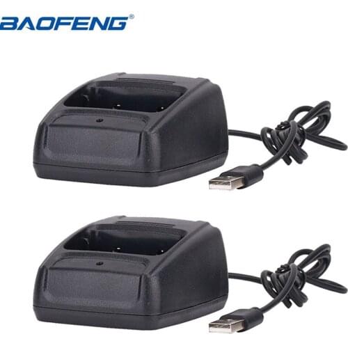 2pcs Baofeng USB Li-ion Battery Charger for Baofeng 888S BF-888S Two Way Radio Walkie Talkie BF 888S