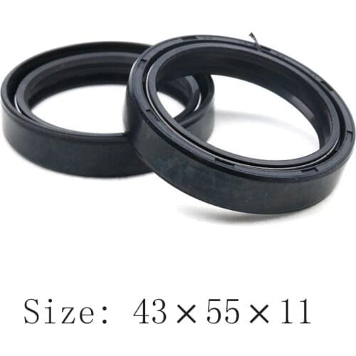 43x55x11 43 55 11 Dust Seal Motorcycle Oil Seal Front Fork Absorber For Aprilia Tuono 1000 R RSV RSV4 FACTORY RSV4 R
