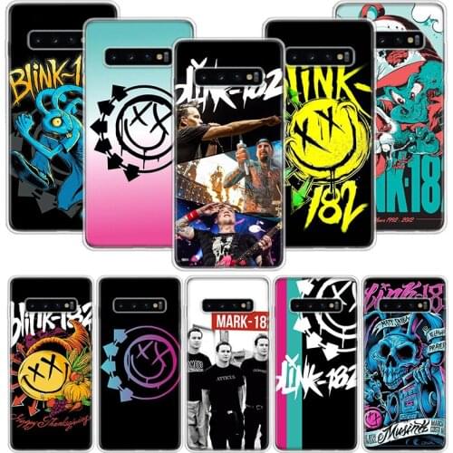 Blink 182 Band Case for Samsung Galaxy S20 Ultra Note 10 9 8 S10E S9 S8 J4 J6 J8 Plus + Pro S7 S6 Soft Phone Coque