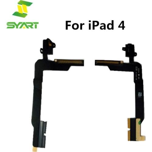 For Apple iPad 4 Earphone Jack Audio Flex Cable Headphone Flex Assembly