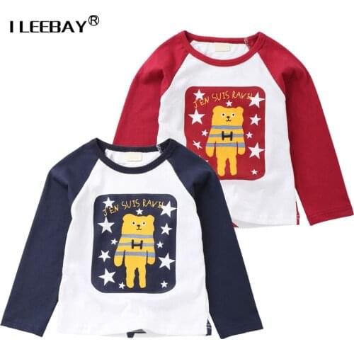 I LEEBAY Long Sleeve T-Shirts For Boys