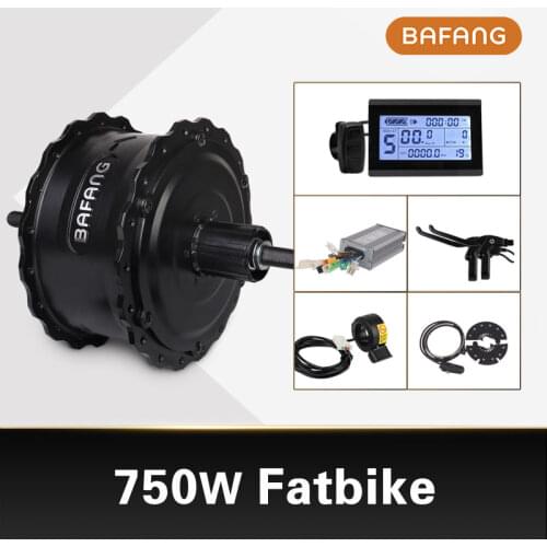 Bafang 750W Fat Bike Motor Kit 350W Snow Bike Kit 48V Electric Bike Conversion kit 4.0 Wheel ebike kit Fatbike G060 Hub Motor