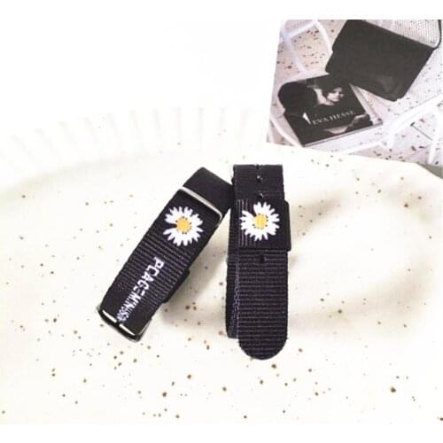 KPOP G-Dragon Daisy Ins Wristband PEACEMINUSONE Lovers Bracelets Strap jh348