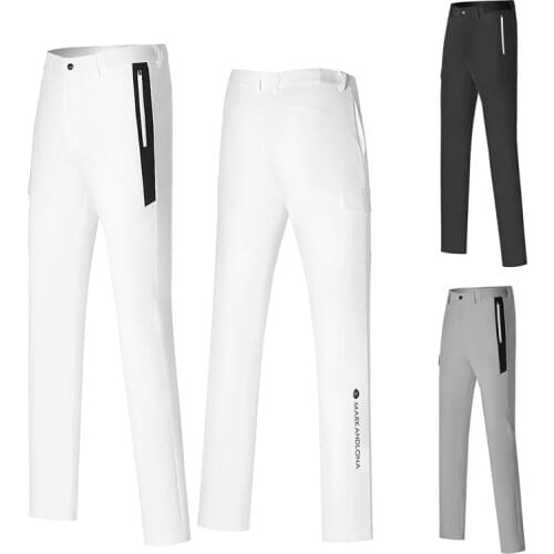2021 Summer Golf Clothing Mens Pants Sports Quick-Drying Leisure Moisture Wicking Breathable Trousers