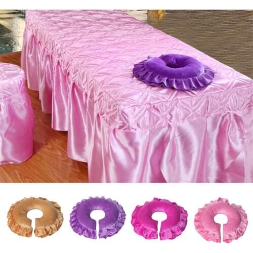 Massage Face Cushion Pillow Headrest Perfect For Face, Neck, Head Rest