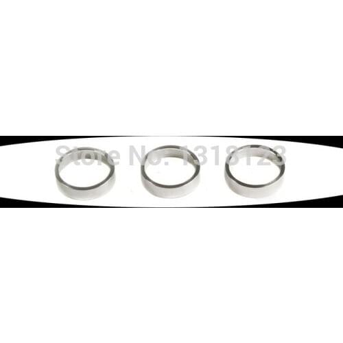 Silver Color Aluminium Bezel Set For HVAC Climatronic Dial Button For VW Golf Jetta MK5 Passat B6 EOS New Scirocco Tiguan