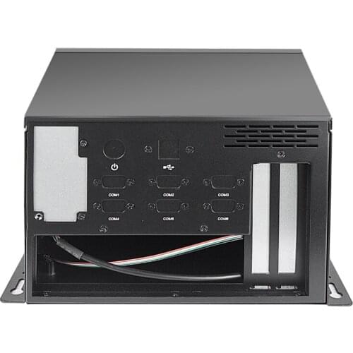 Wall mounted industrial control cabinet, 6 COM ports, Itx motherboard, Multiple serial ports,Full height graphics card