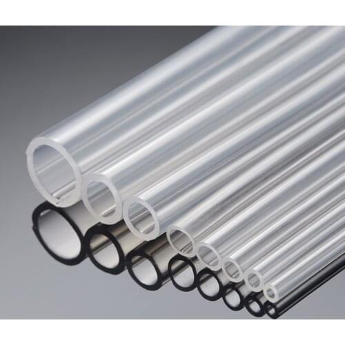 1 Meter Food Grade Transparent Silicone Rubber Hose 2 3 4 5 6 7 8 10 mm Out Diameter Flexible Silicone Tube