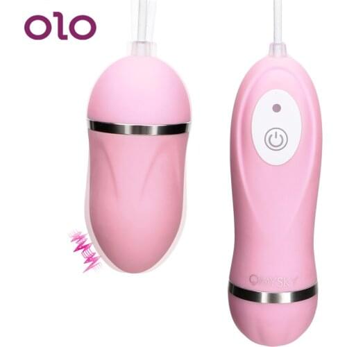 OLO Remote Control Vibrating Egg G-Spot Massager Mute Bullet Vibrator Sex Toys for Women 10 Speeds Female Masturbation