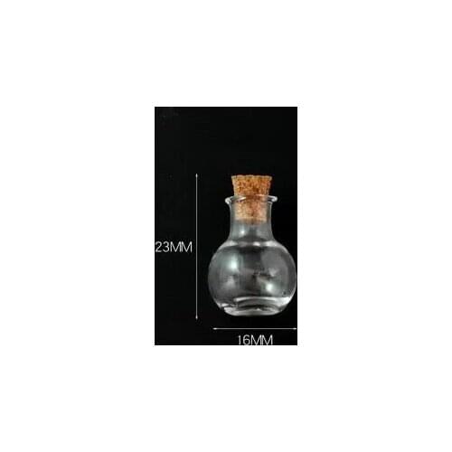 Mini Glass Bottles Clear Drifting Bottles Small Wishing Bottles With Cork Stoppers For Wedding Birthday Party Glass Jars