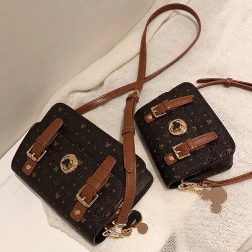 Disney Mickey mouse pu handbag fashion shoulder bag womens new handbag 2020 pu shoulder messenger bag