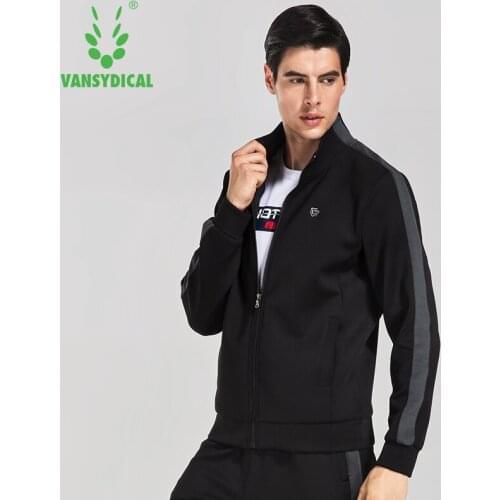 VANSYDICAL Winter Running Jacket Breathable Quick-drying Jersey Wind Coat For Men Sports Men