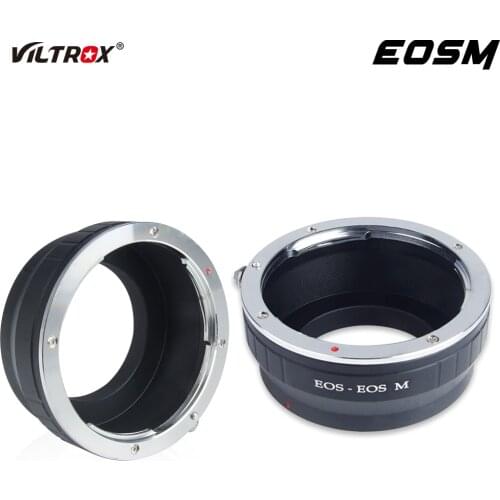 Viltrox EOSM camera Lens adapter for Canon EF EF-S lens to EOS M EF-M M2 M3 M5 M6 M10 M50 M100 EF40mm F2.8 STM, EFS 10-18 STM