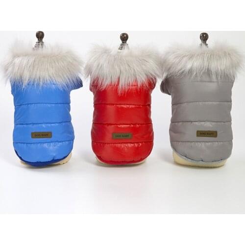 Winter Warm Pet Dog Clothes for Small Dogs Chihuahua Bulldog Clothing Thicken Puppy Cat Coat Jackets Dog Outfits Pets Products