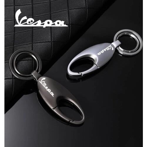 Piaggio Vespa Sprint Primaveras Fashion Motorcycle Alloy Key Ring Key 50 150 150S 946 GTS GTV LX 60 125 250 300 Accessories