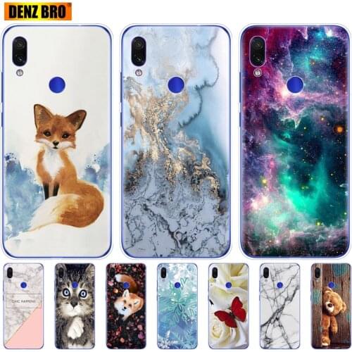 For Xiaomi Redmi Note 7 pro Case bumper Silicon Painting Soft TPU phone For Xiaomi Redmi Note 7 Case 6.3 inch Fundas Redmi Note7