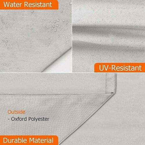 Waterproof Dust Cover Chair Protective Cover Boat Folding Seat Cover Waterproof Heavy-Duty Trailerable Fishing Chair Seat Cover