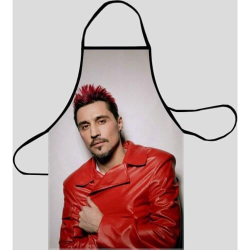 Dima Bilan Aprons For Women/Men Oxford Fabric Cleaning Pinafore Home Cooking Accessories Apron 50X75cm68X95cm