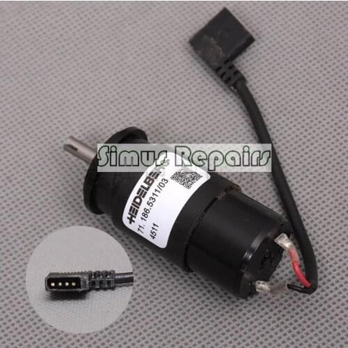 Heidelberg Printing Machine Ink Zone Motor 71.186.531 Printing Machine Accessories 102 Ink Fountain Motor