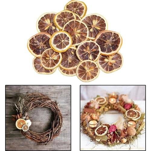 Mixed Dried Lemon Slice Pressed Dried Flower DIY Phone Case Resin Pendant Crafts Card Making