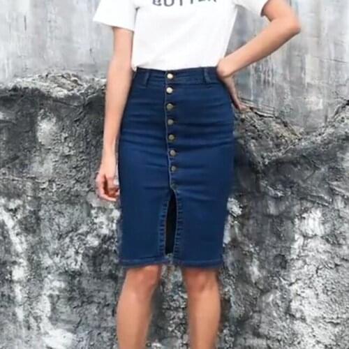 Lguc.H Denim Pencil Skirts China