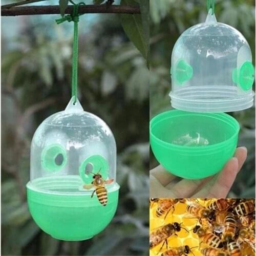 Pest Repeller Hanging Wasp Trap No Poison Chemical Bee Bug Harmless Fly Catcher Insects Flies Hornet Trap Catcher Pest Control