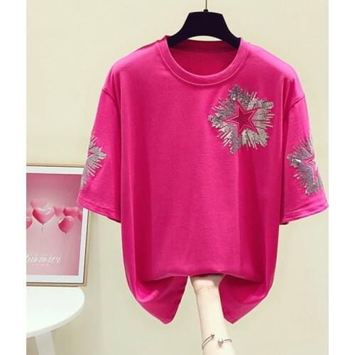 LWAIXS Women's T-shirts With Sequins China