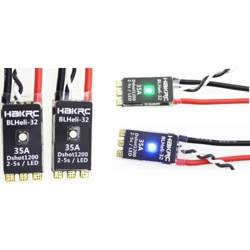 Original BLHeli_32 Bit 35A 2-5S ESC Built-in LED Support Dshot1200 Multishot for FPV RC Drone Aircraft Part Accessory