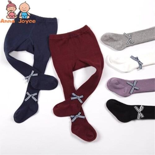 Autumn and Winter New Bow Pantyhose Children tights Baby Striped Tights TWT0128