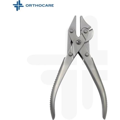 Flat Nosed Parallel Pliers for k wire Cutter Orthopedic Surgical Instruments
