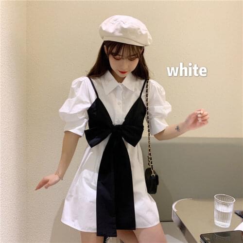 QWEEK White Summer Dresses