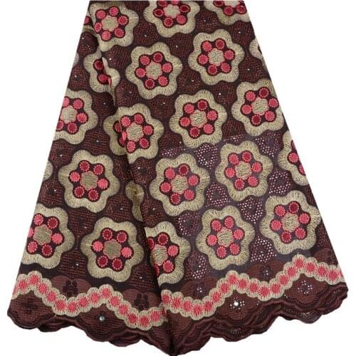 Swiss Voile Lace 2019 High Quality Fashion Lace In Switzerland 100% Cotton Lace Fabric For Men Women African Voile Lace 1531