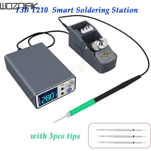 JCID AIXUN T3B Smart Soldering Station With T210 Series Handle Welding Iron Tips Electric SMD BGA Welding Repair Platform