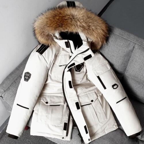 UNION ARMY Men's Long Down Jackets