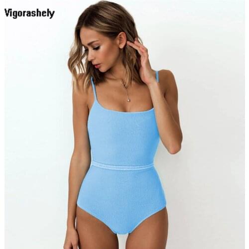 Vigorashely Blue Swimwear