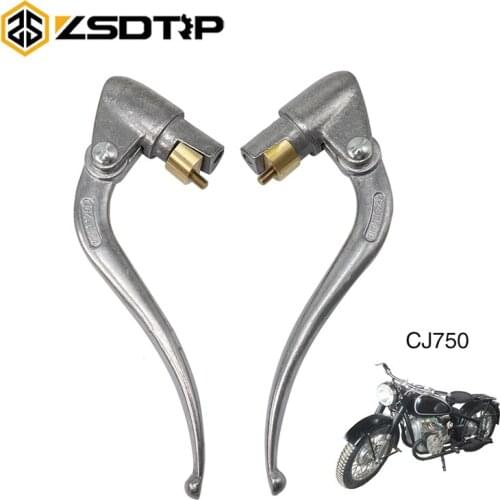 ZSDTRP 1 pairs Original left clutch and right brake hand grip lever case For BMW M1 M72 Ural KC750